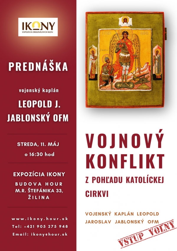 Prednaska OZ IKONY pater Leopold JABLONSKY OFM